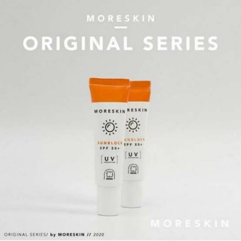 Moreskin Sunblock SPF 50+ - Tabir Surya Wajah SPF 50+ untuk Perlindungan Maksimal