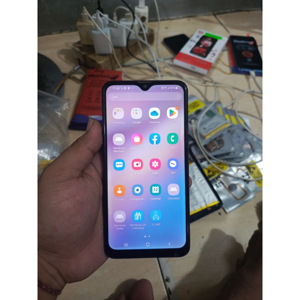 Samsung A10S Ram 2/32 minus layar shadow hp layak pake normal