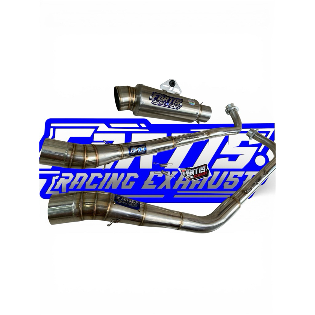 Knapot racing type jrm panjang 20cm diameter 50 original fortis fullsystem all bebek kharisma jupite