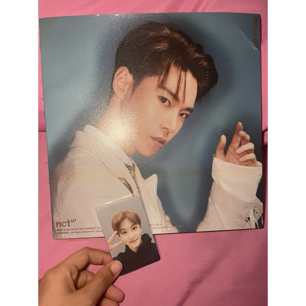 Album NCT 127 Regulate Cover Doyoung Photocard Mark