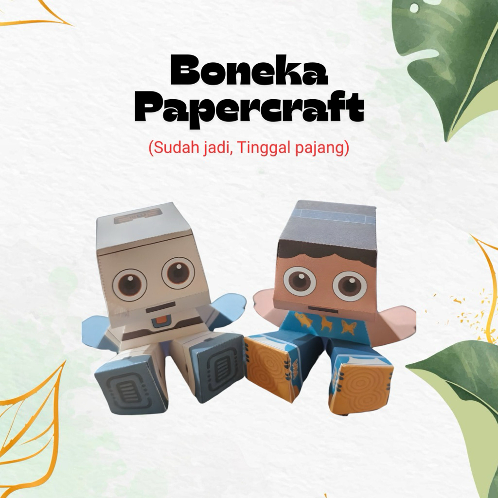 Papercraft Boneka Kipli | Papercraft Boneka | Sudah Jadi