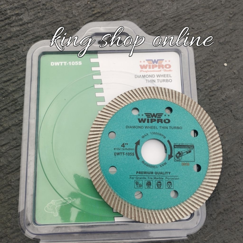mata gerinda potong keramik granit marmer 4 inch wipro original pisau potong keramik