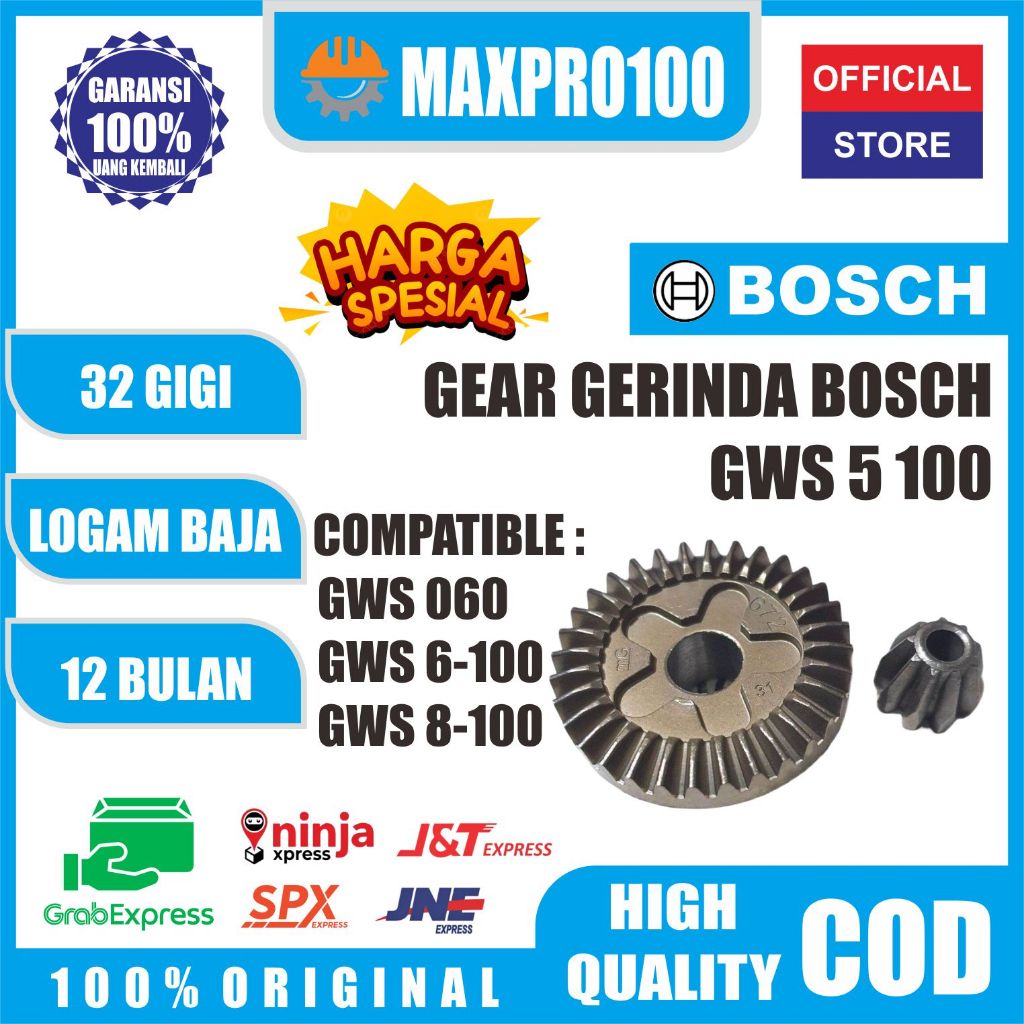 Crown Gear Set Bosch GWS 5-100 GWS 5100 GWS 060 - Gir Nanas Gigi Gerinda