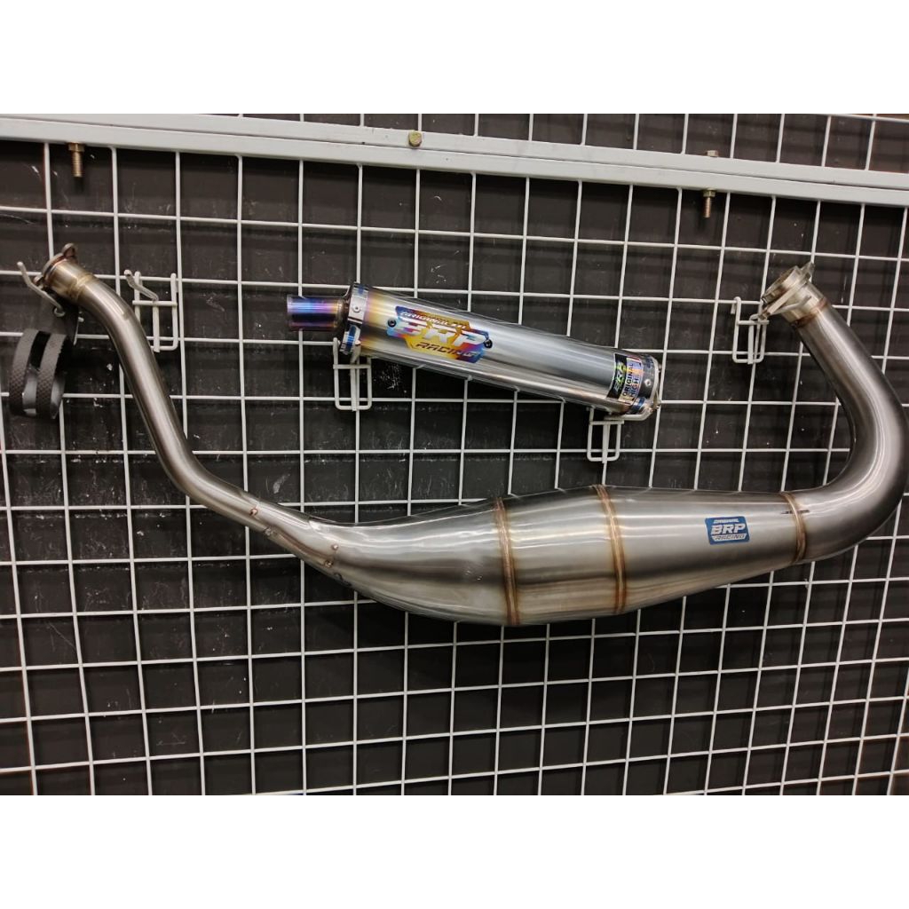 KNALPOT KAWASAKI NINJA RR R SS ORIGINAL BRP RACING STANLIS PRESS