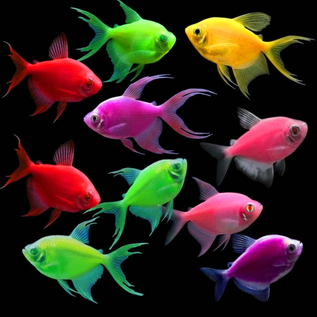 Glofish Ikan Hias Aquarium Warna Warni