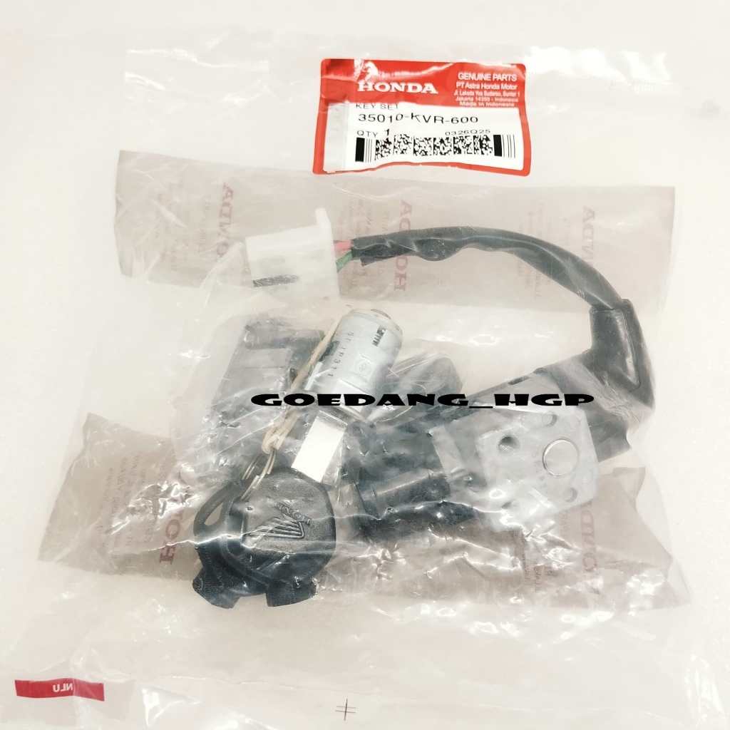 Kunci Kontak Key Set REVO 100 KVR ORI AHM 35010KVR600