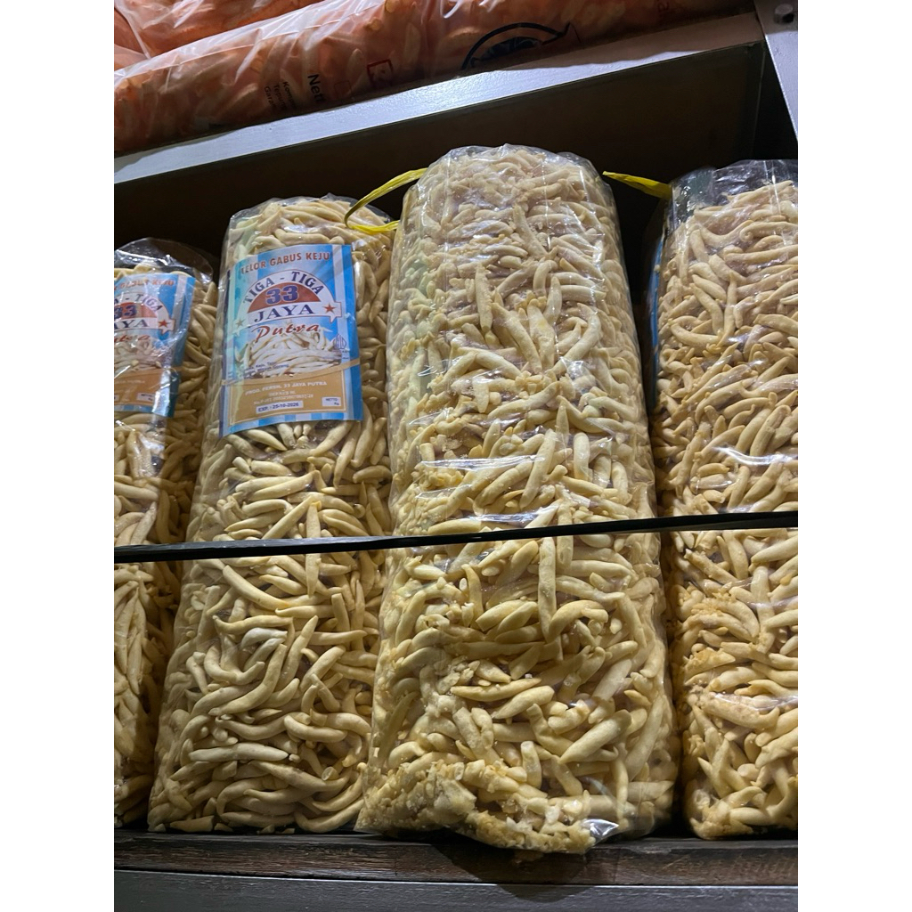 Cemilan Snack Telur Gabus Keju 800gr - Renyah, Gurih, Halal