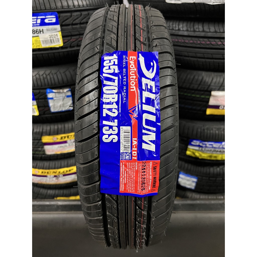 Ban Mobil 155 70 R12 Delium Evolution ukuran 155/70 R12 CARRY, CERIA, FUTURA, HIJET