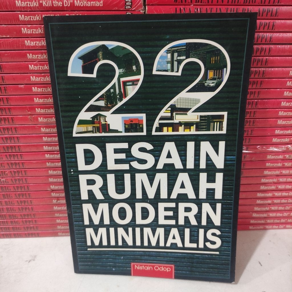 BUKU MURAH : 22 DESAIN RUMAH MODERN MINIMALIS