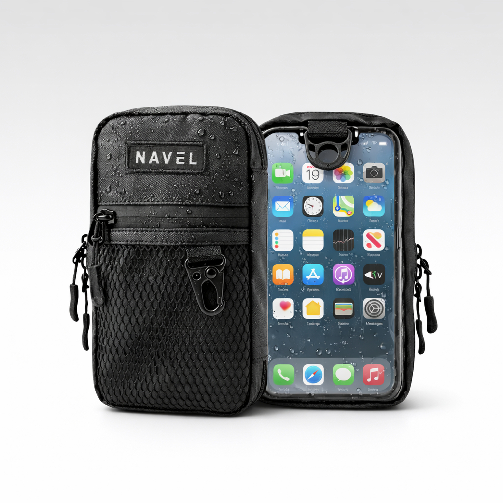 Navel - Tas Dompet Hp Felix Hanging Wallet Gantung Kalung Leher Waterproof Anti Air Koin Uang