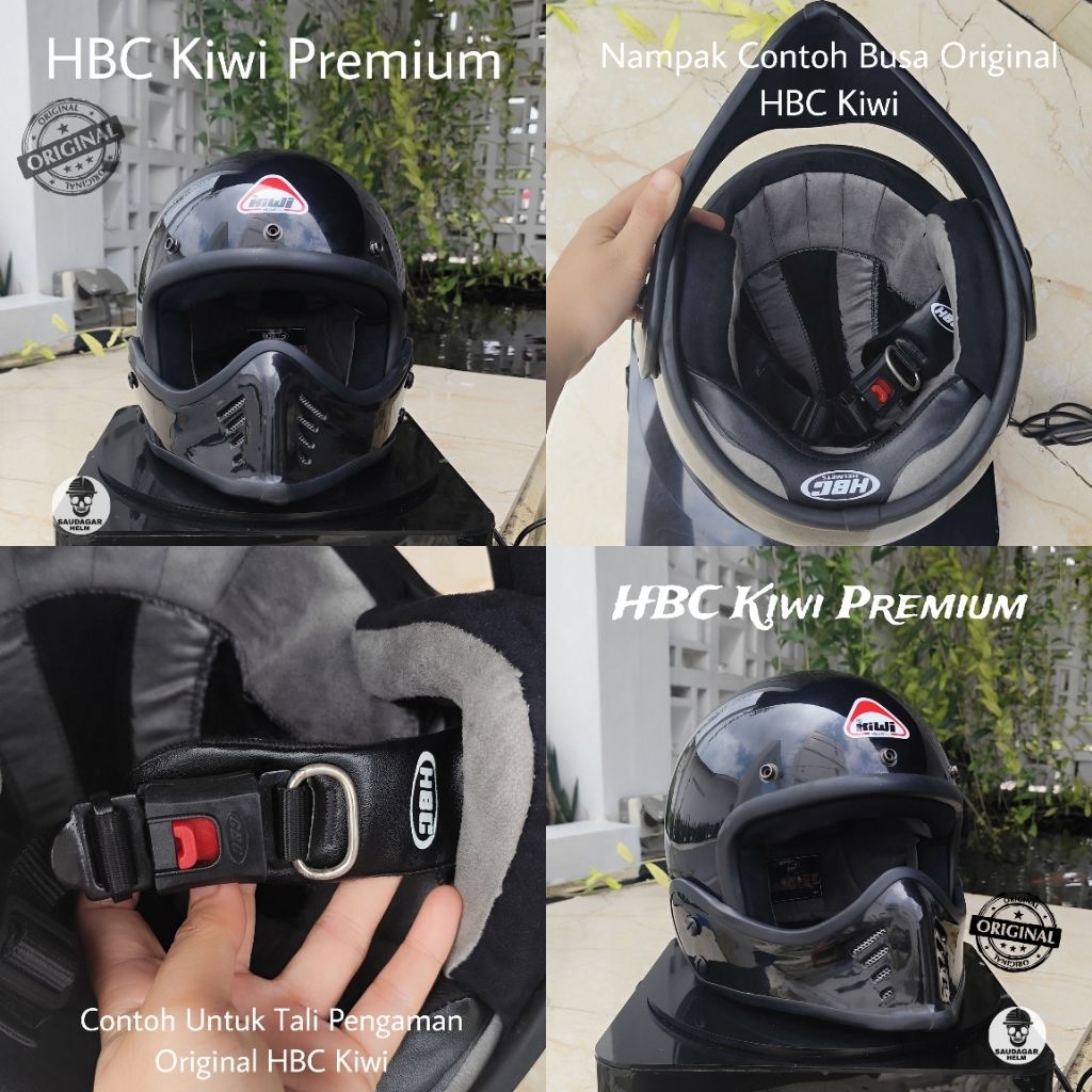 HELM HBC KIWI MOTO PREMIUM ORIGINAL | HELM MODULAR KIWI BY HBC