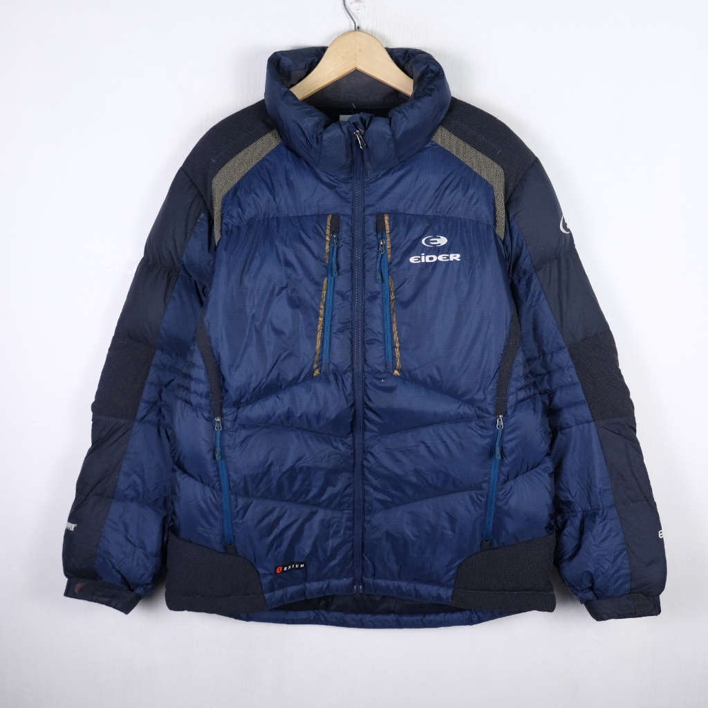 JACKET EIDER OUTDOOR GOOSE DOWN JAKET BULU ANGSA DW48 SIZE L WINTER GUNUNG TEBAL