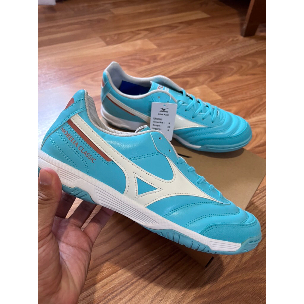 SEPATU Futsal SHOES MIZUNO Morelia Sala Classic In 42