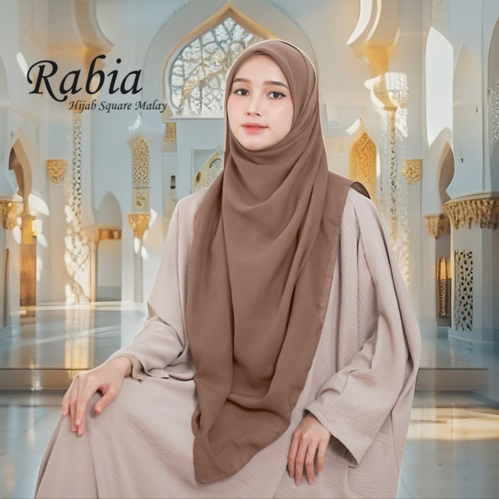 Xaviera Collection - RABIA Plain Jumbo Poly Cotton Premium uk 130 / 140 ( Hijab Segiempat )