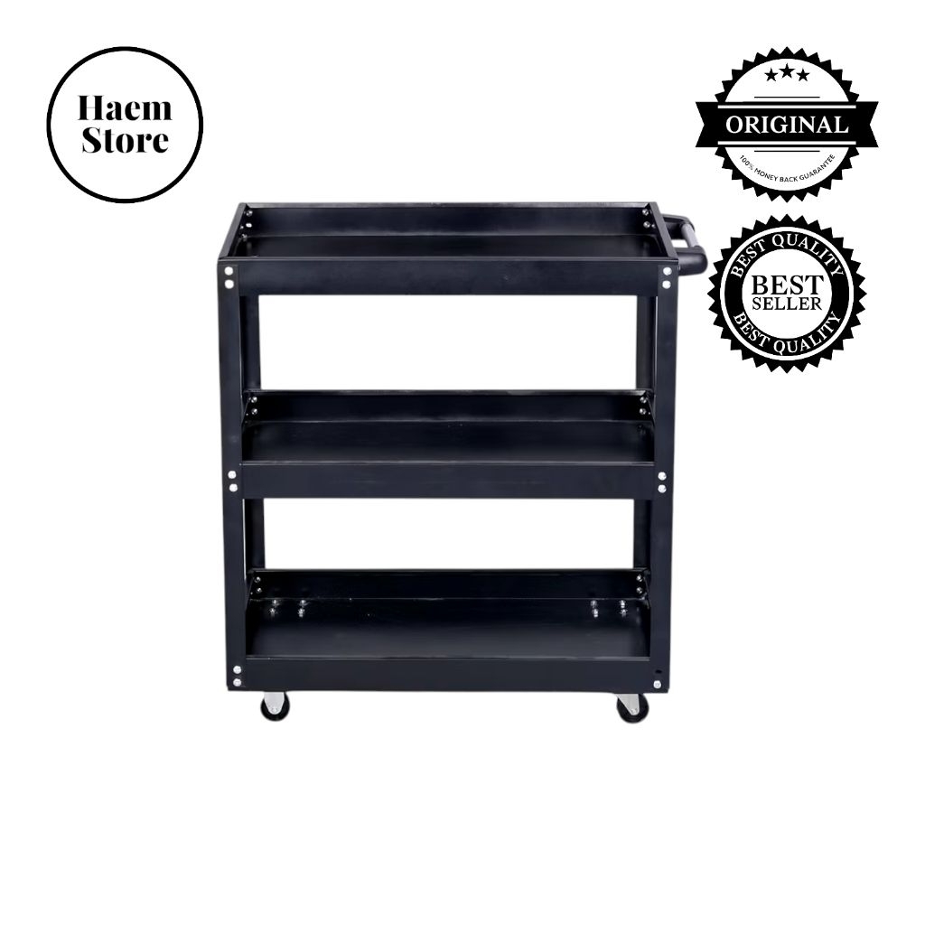 Aeron Troli Barber MY-BT01 Trolley Barbershop Salon Dan Pangkas Rambut