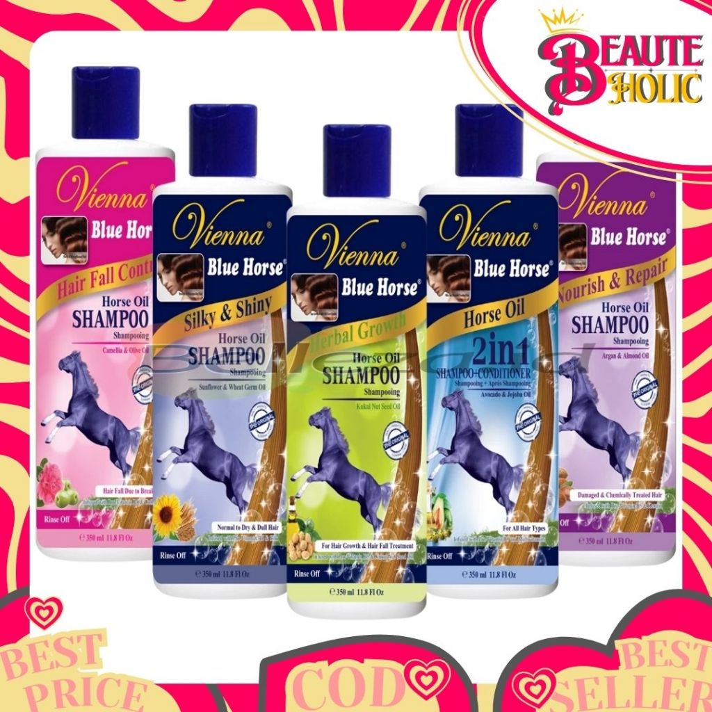 Vienna Blue Horse Shampoo