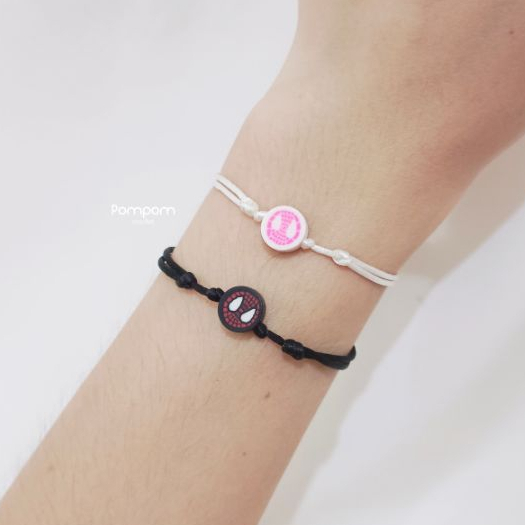 Gelang Spiderman Adjustable | Gelang Couple Spiderman