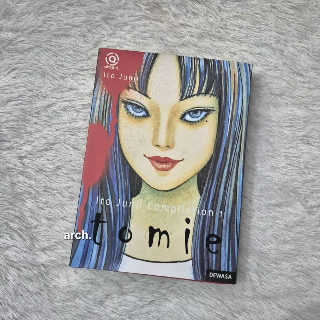 buku komik/manga junji ito tomie volume 1 preloved bekas bagus