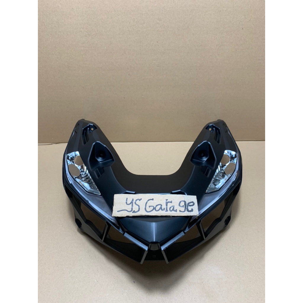 Frame + Mika Alis Lampu Depan Frame Tempat Alis Headlamp Reflektor Lampu Depan Honda Vario 125/150 L