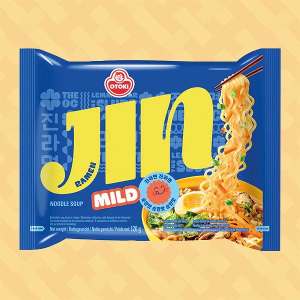 Otoki Jin Ramen Mild Soup Noodle Mie Instant Import 120gr