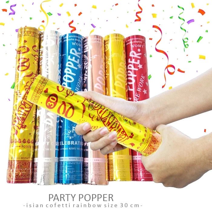 Party Popper Confetti Semburan Kertas Pesta Ulang Tahun