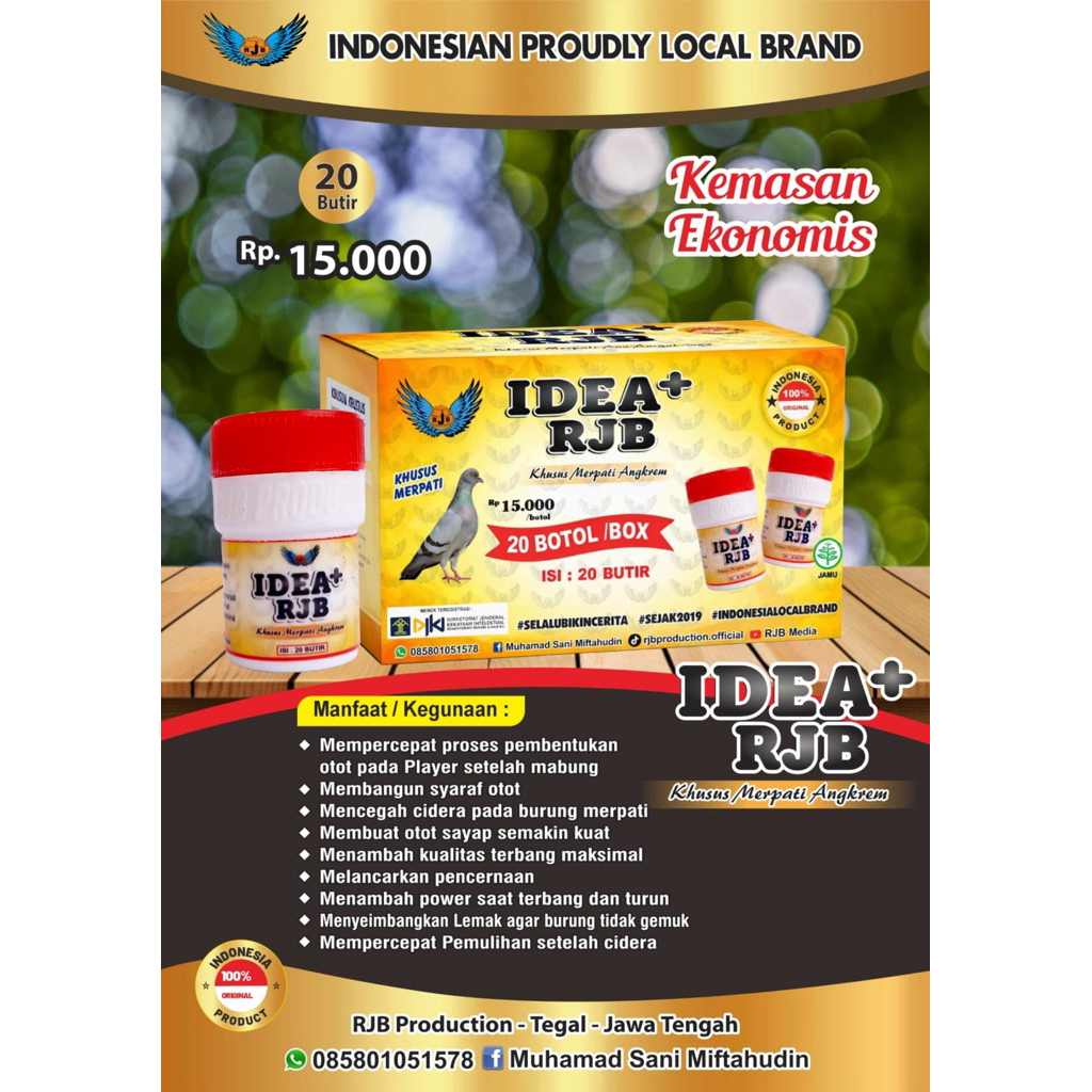 IDEA+ RJB ( 100 % ORIGINAL )