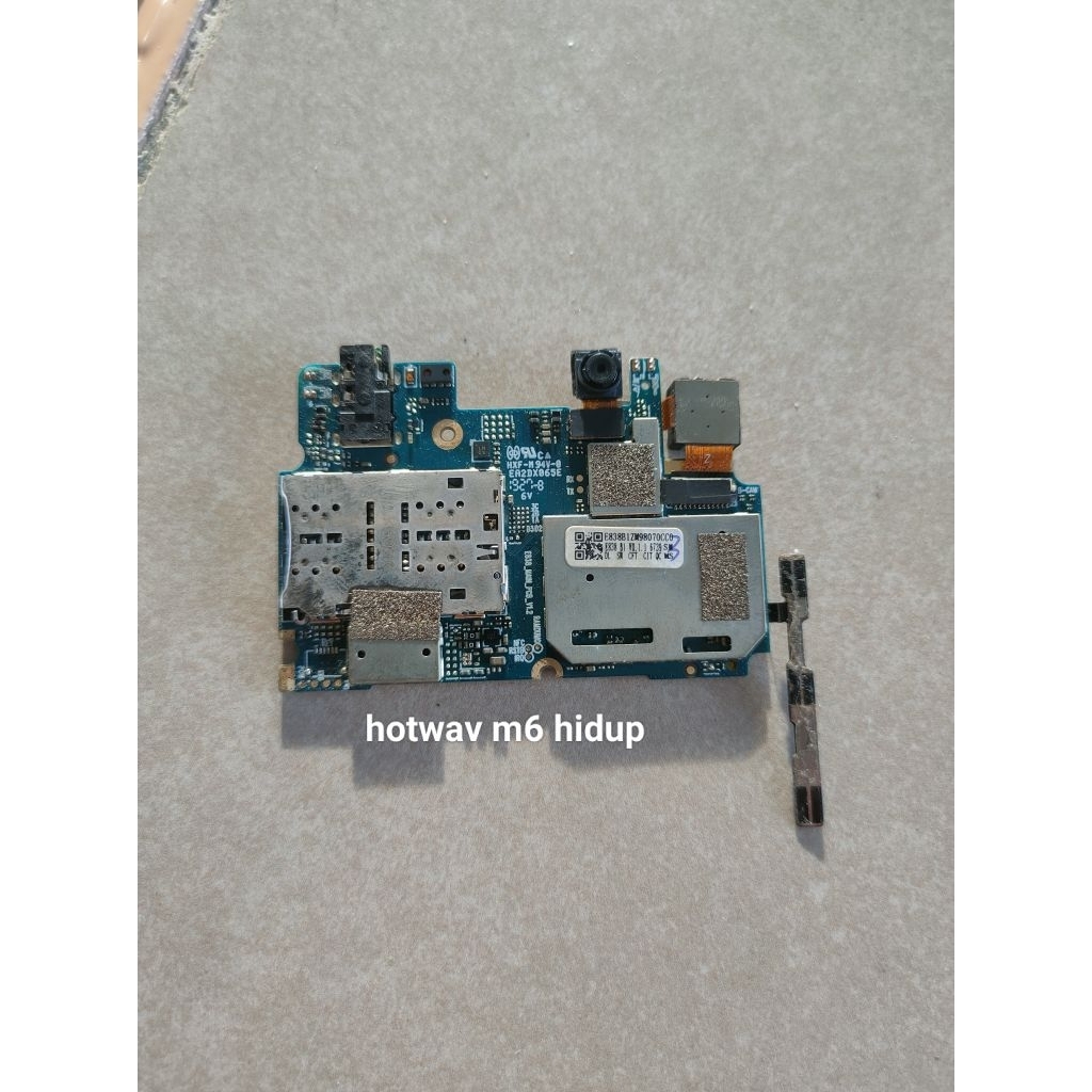 mesin HP android hotwav m6 hidup second