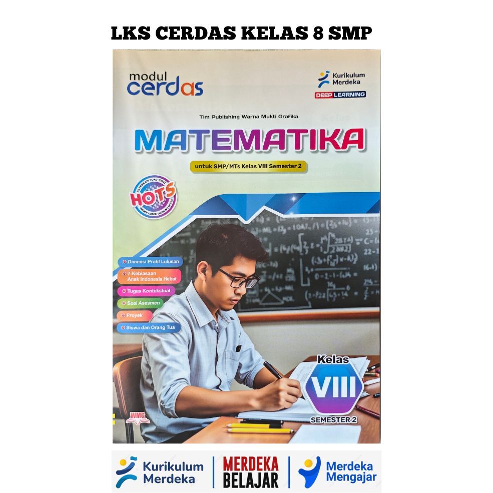 LKS Cerdas Matematika Kelas 8 Semester 2 Murah