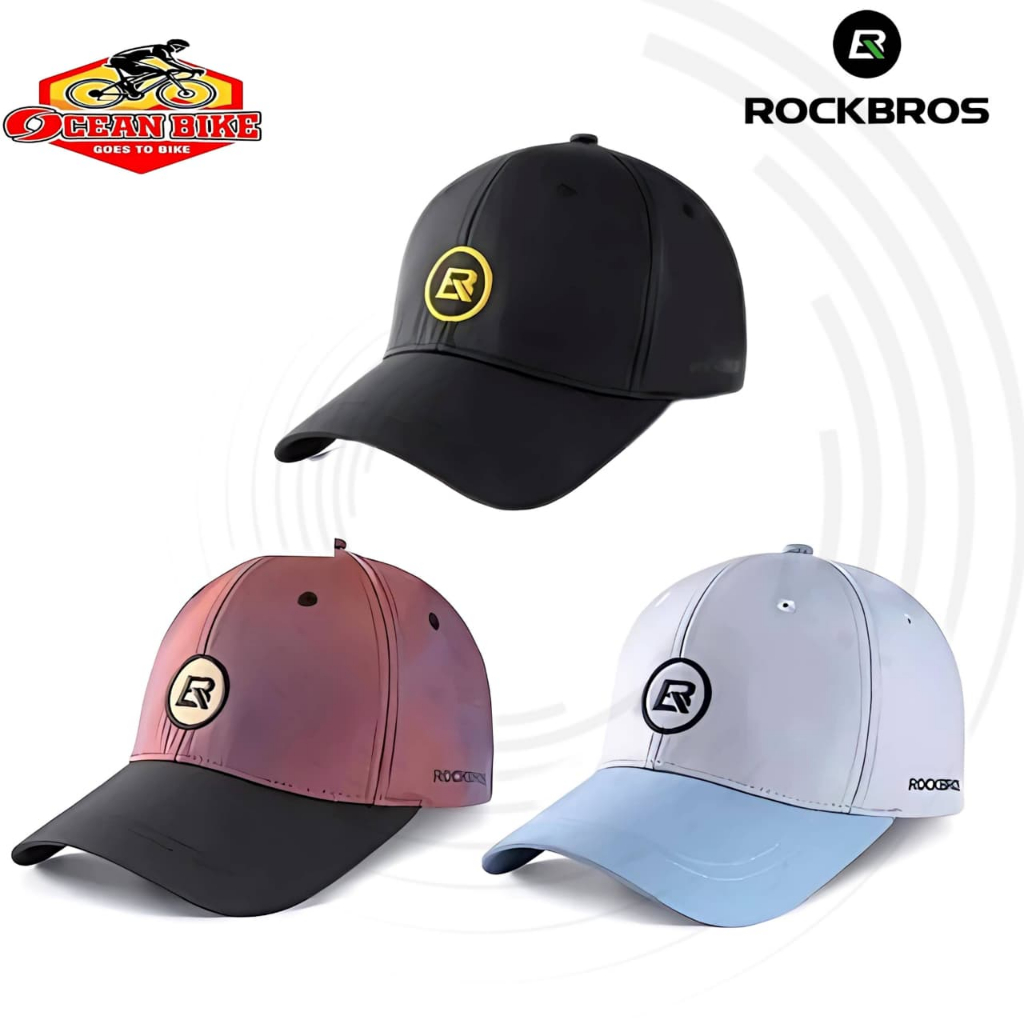 ROCKBROS Topi Sepeda LF8041 Bicycle Cycling Cap Breathable & Dry Fit Hat Cap Pelindung Kepala