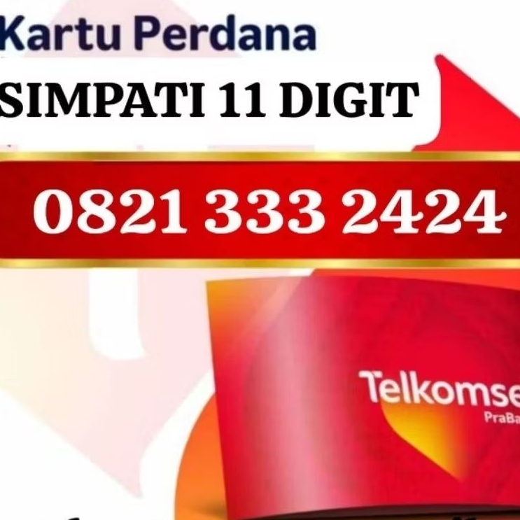Nomor Cantik SIMPATI 11 Digit 2424 / 333 2424