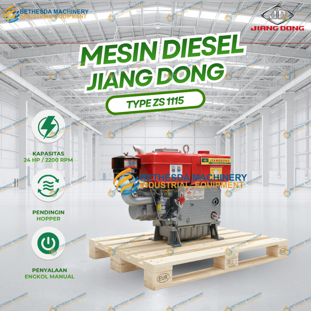 Jiangdong ZS 1115 24 PK Diesel Penggerak Solar Jiang Dong 24 HP 24PK ZS1115 TT