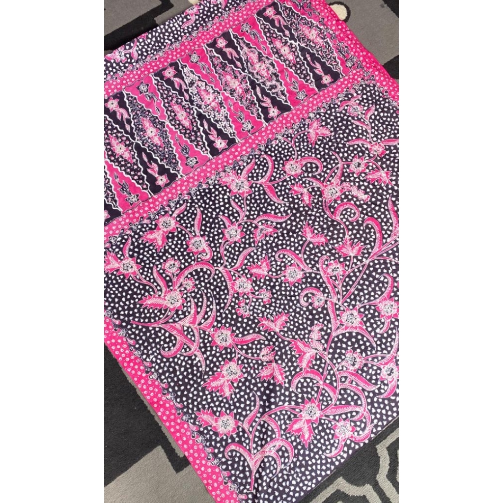 SARUNG MOTIF KRECAK BATIK TULIS FITROH LASEM,DUA WARNA,FULL CANTINGAN DENGAN MOTIF EKSLUSIF