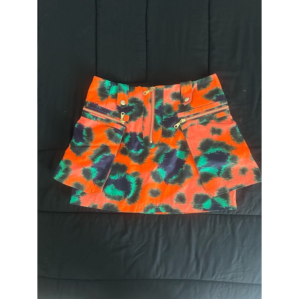 Kenzo printed mini skirt