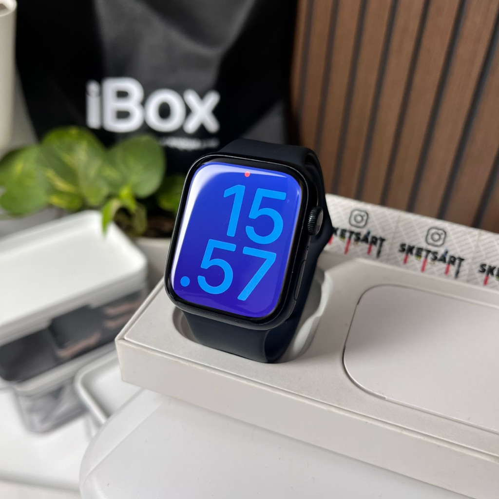 Apple Watch Series 8 45mm iBox Black iwatch Battery Health 88%