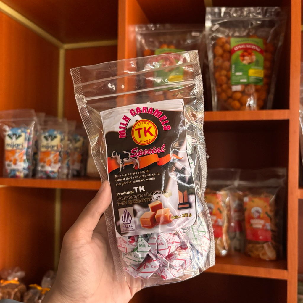 Permen milk caramel - Permen susu asli pangalengan