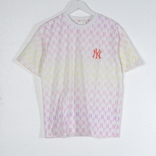 PRELOVED Kaos MLB GRADIENT PINK TSHRIT 100% ORIGINAL