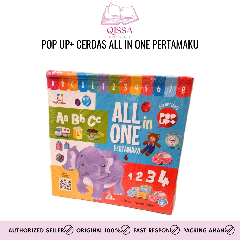 [ READY STOCK ] Opredo Pop Up Cerdas : All in One Pertamaku | Buku Pop Up Anak | Buku Anak | Buku Hu