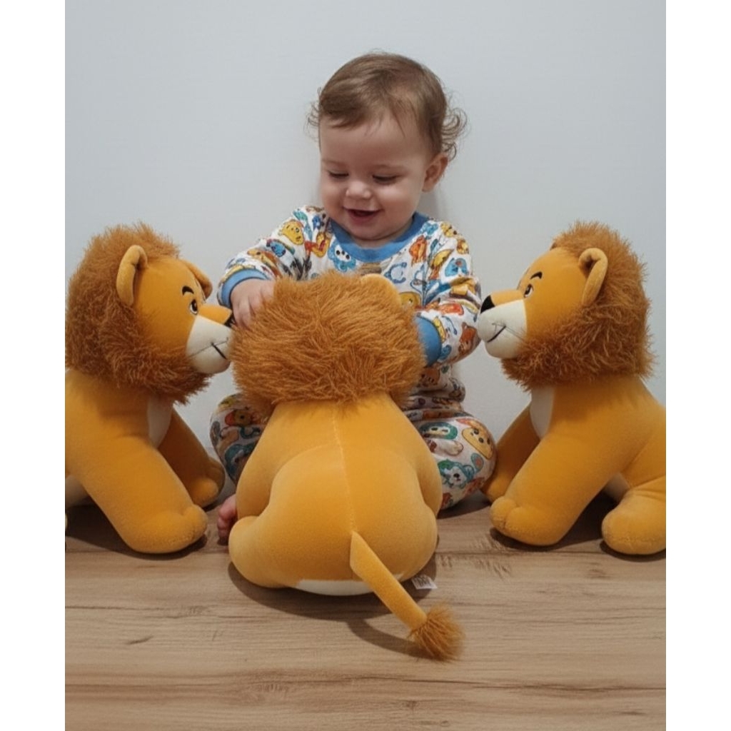 Boneka SINGA ukuran S 30 CM