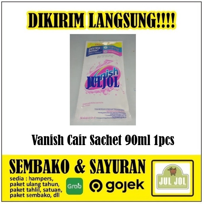 Vanish Cair Sachet 90ml 1pcs
