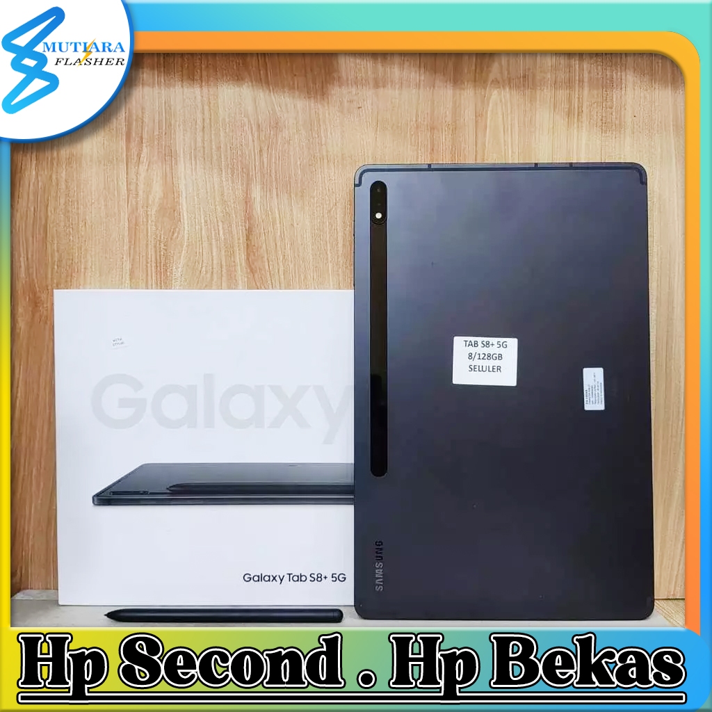 Samsung Tab S8 Plus Ram 8 Rom 256GB Bekas Original Flasher Store