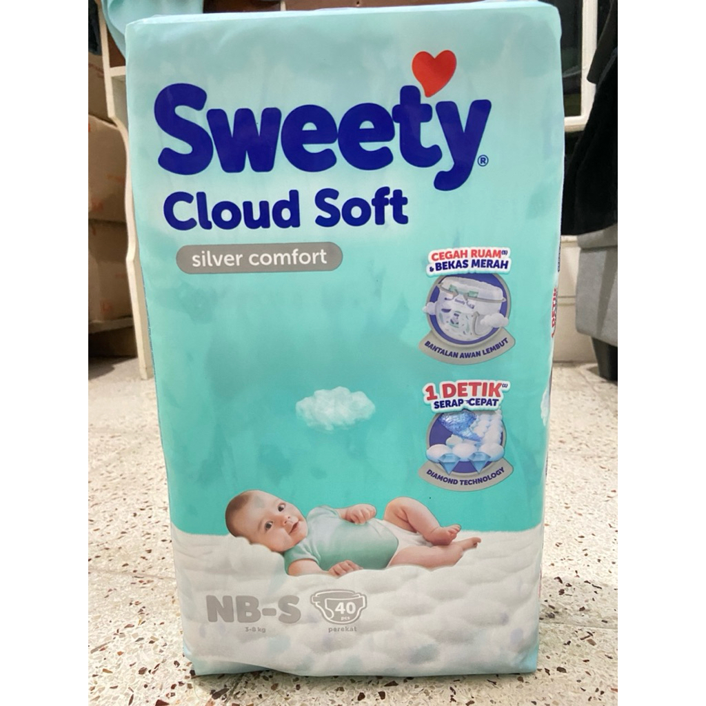 Popok Perekat Sweety Silver NB-S 40 - Popok Celana Sweety S 66