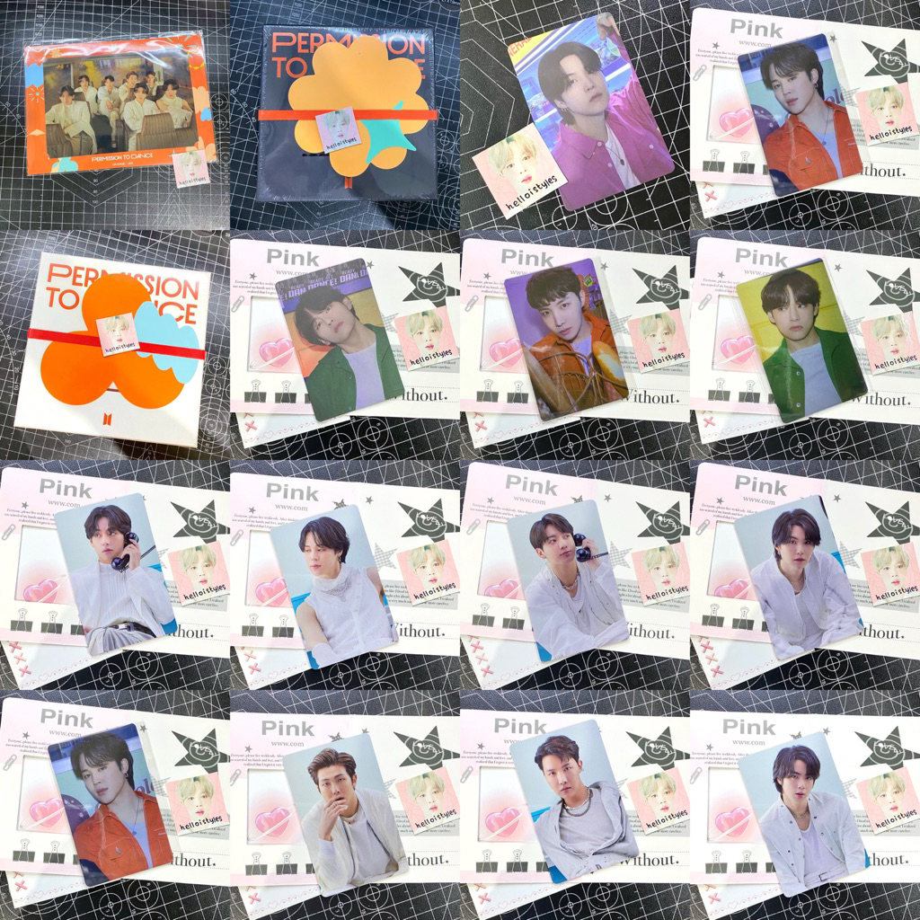 [SHARING] Official Album BTS PTD Permission To Dance Live On Stage Album Japan Version POB JPFC Taeh