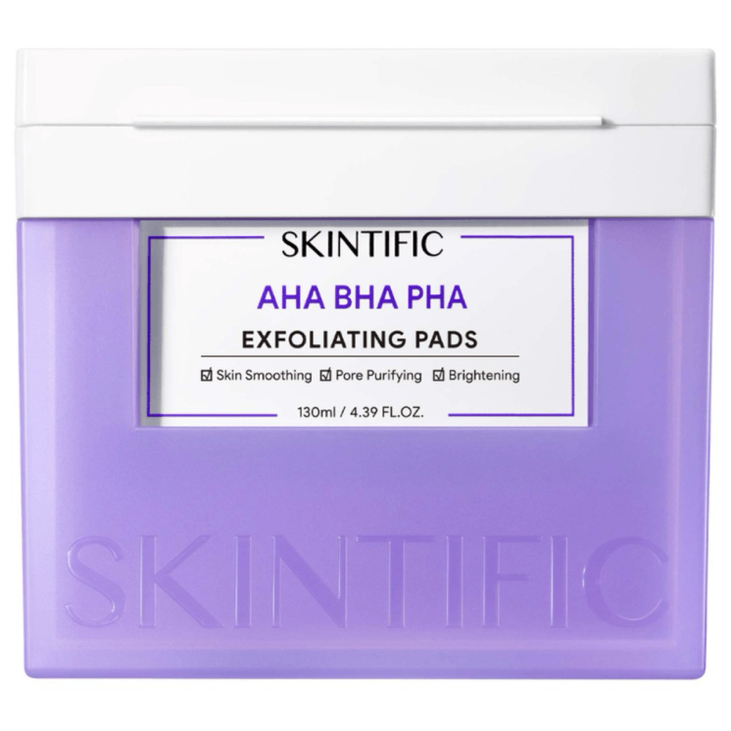 SKINTIFIC AHA BHA PHA Exfoliating Pads