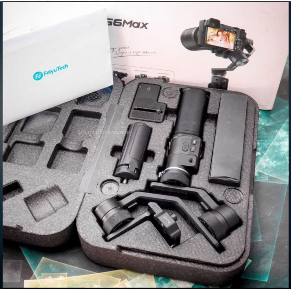 FeiyuTech G6Max gimbal kamera dan hp
