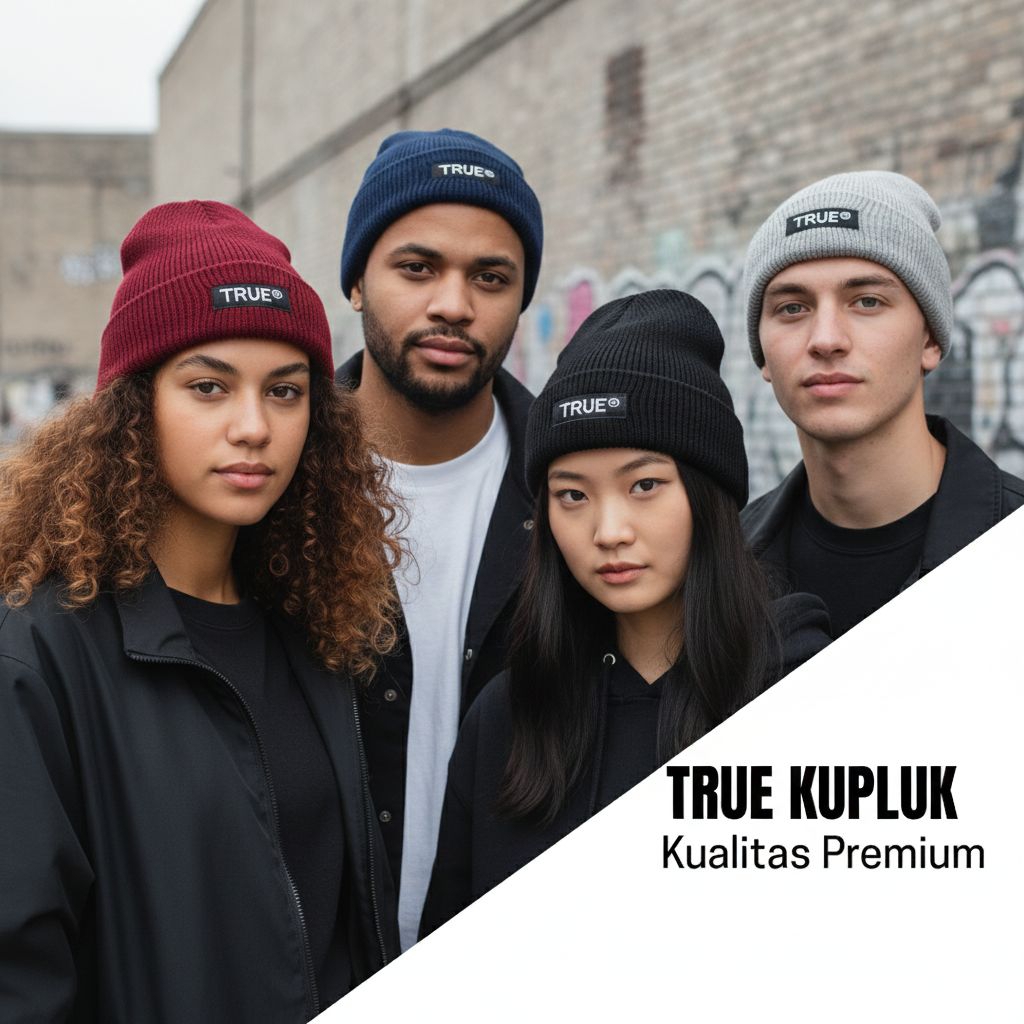 TOPI KUPLUK PRIA WANITA TOPI KUPLUK POLOS RAJUT TOPI UNISEX DEWASA