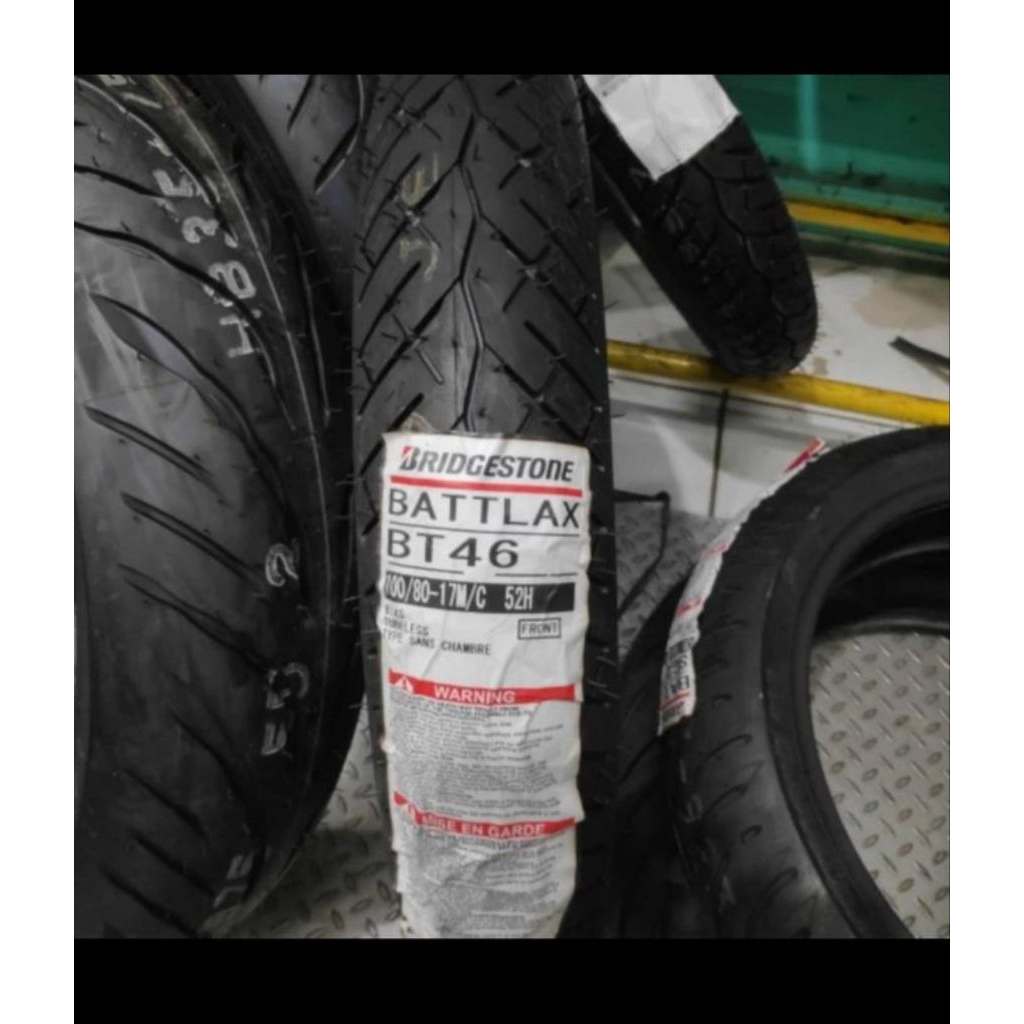 Termurah Ban Bridgestone Battlax BT 46 Ukuran 100-80 Ring 17 Original
