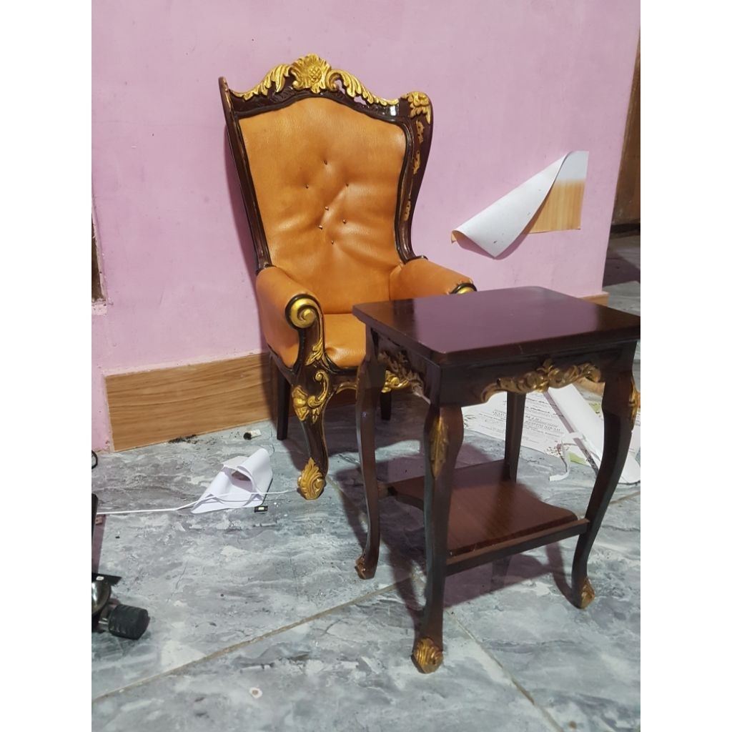 kursi  miniatur sofa model syahrini  mebel busa boneka mainan