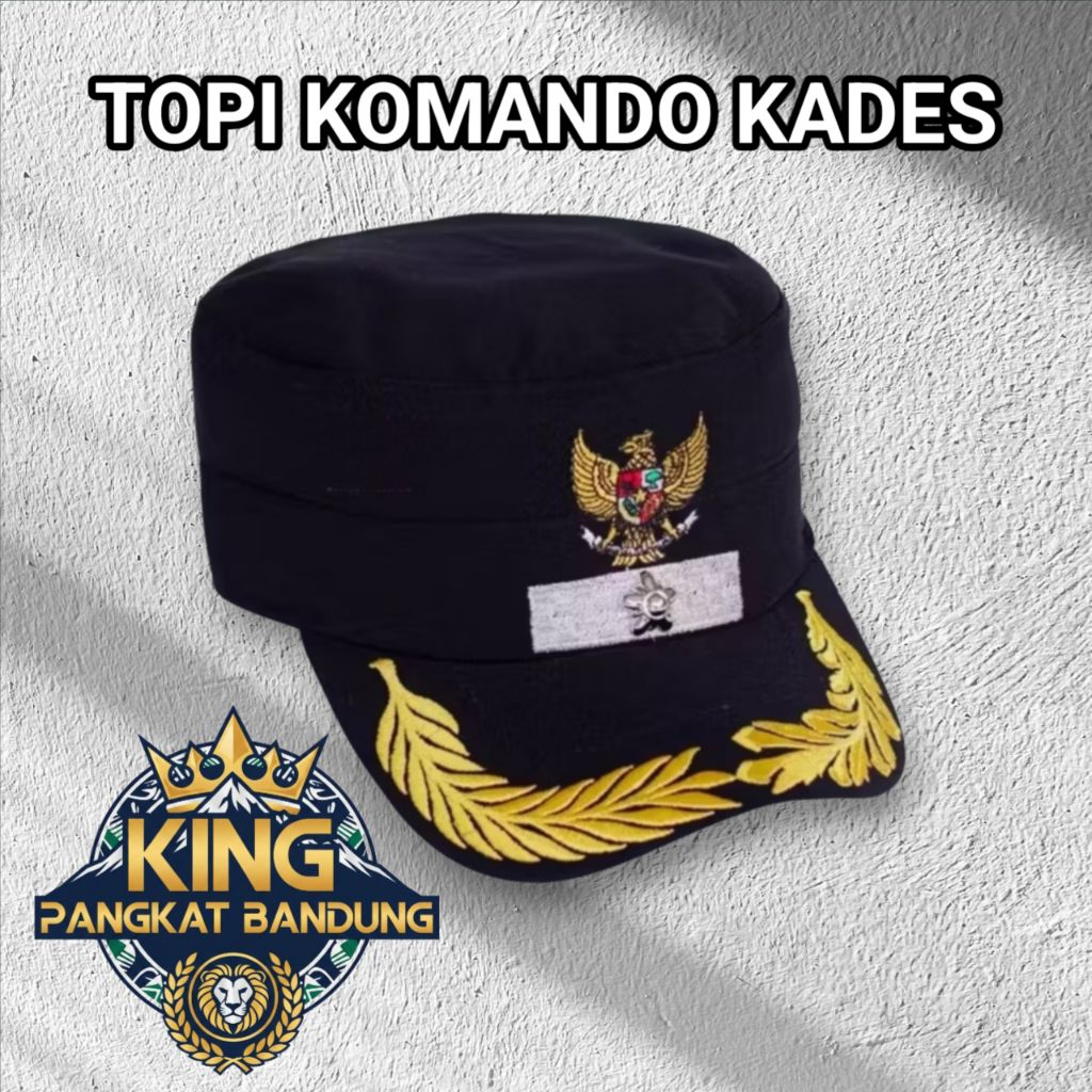 TOPI KOMANDO KADES HITAM