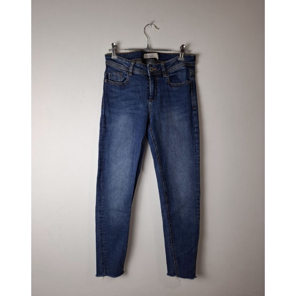 Skinny Jeans Zara Basic Z1975 Denim Wanita