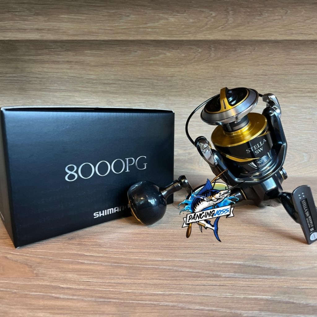 Reel Shimano Stella SW 8000 10000 14000 Model 2025 Garansi Resmi 1th REEL LAUT ALAT PANCING GULUNGAN